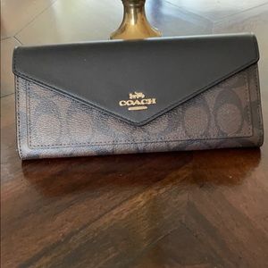 Coach New Signature large wallet